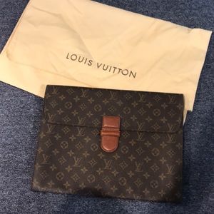 Louis Vuitton vintage portfolio case.
